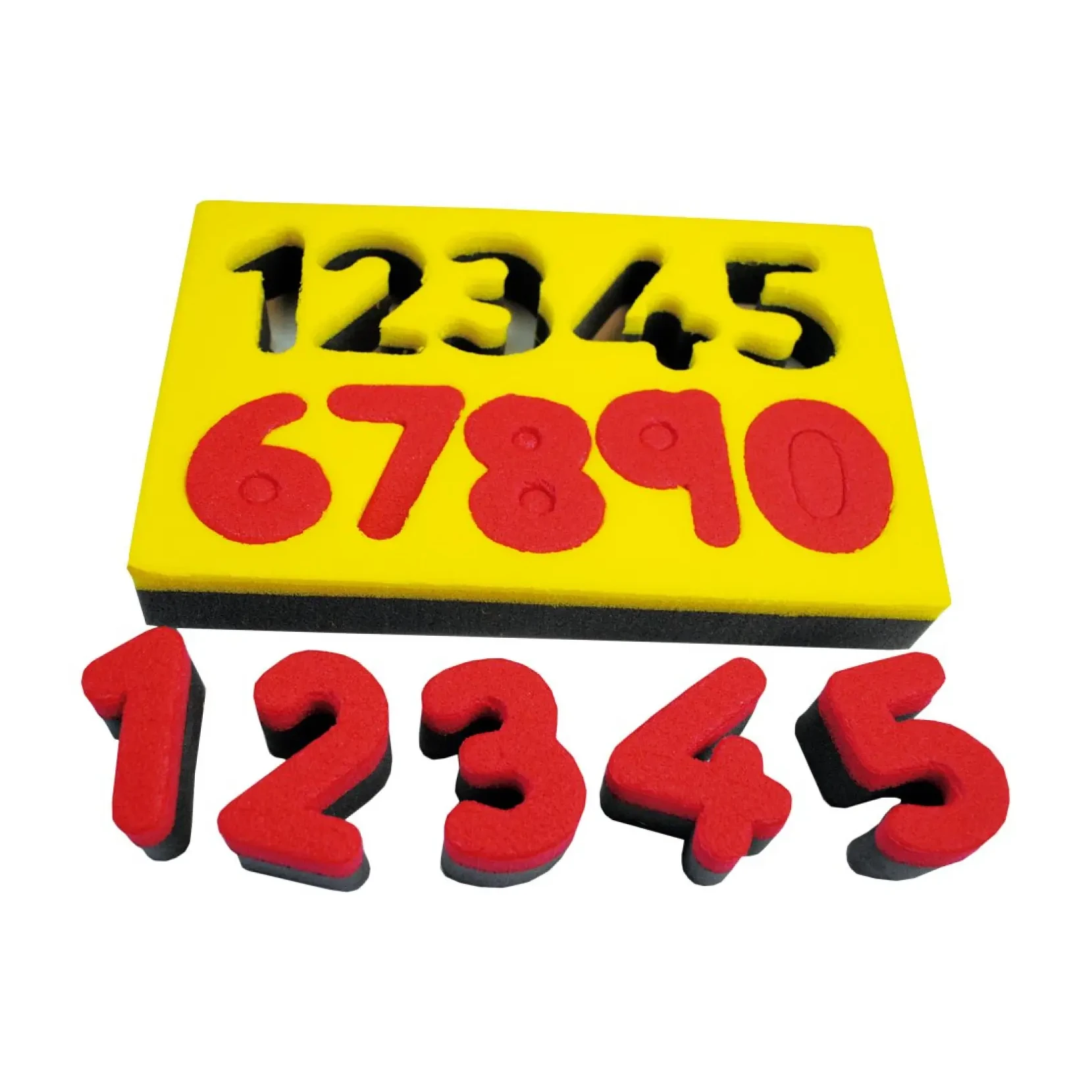 [825826] ESPONJAS PARA ESTAMPAR CON PINTURA NUMEROS HENBEA