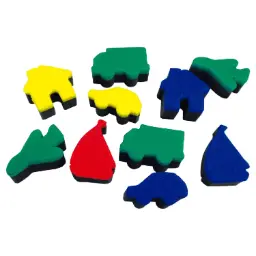 ESPONJAS PARA ESTAMPAR CON PINTURA TRANSPORTES HENBEA