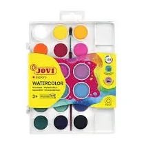 [649963] ACUARELA JOVI 18 PASTILLAS 22 MM