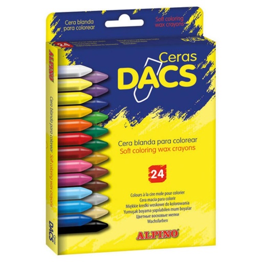 [630215] CERAS DACS ESTUCHE 24 COLORES