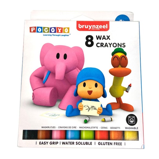 [649109] CERAS BRUYNZEEL POCOYO ESTUCHE 8 COLORES