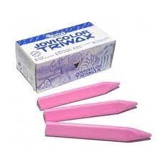 [650241] CERAS JOVI JOVICOLOR TRIWAX ROSA CAJA 12 