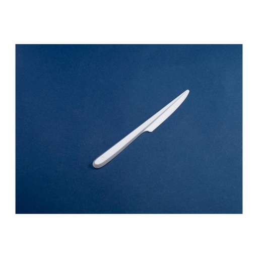 [749410] CUCHILLO BLANCO 16,5CM. /100 U