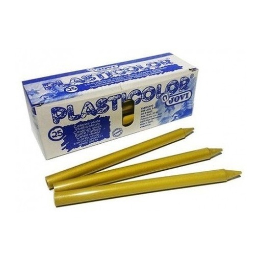 [649374] CERAS JOVI PLASTICOLOR ORO ESTUCHE UNICOLOR 25 UDS 