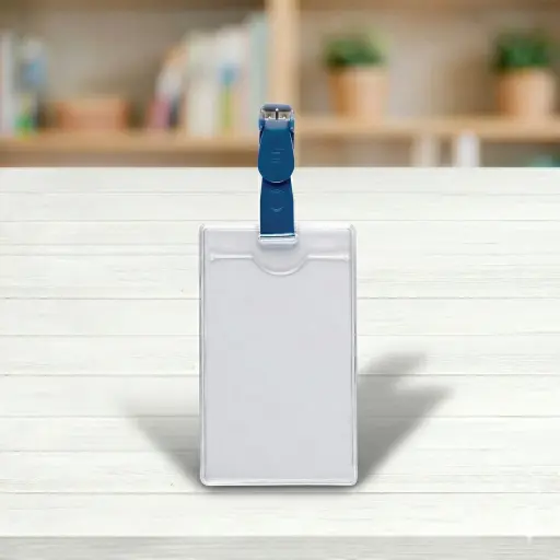 [180462] PORTACARNET PINZA 90X55MM VERTICAL