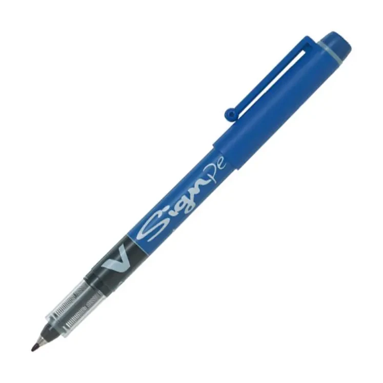 [119267] ROTULADOR PILOT V-SIGN PEN AZUL