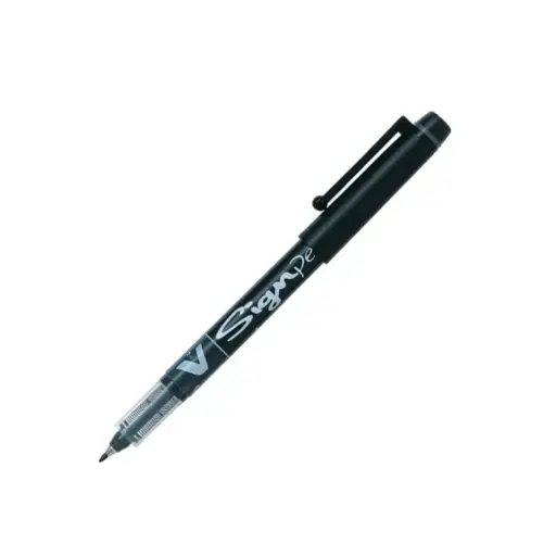 [119268] ROTULADOR PILOT V-SIGN PEN NEGRO
