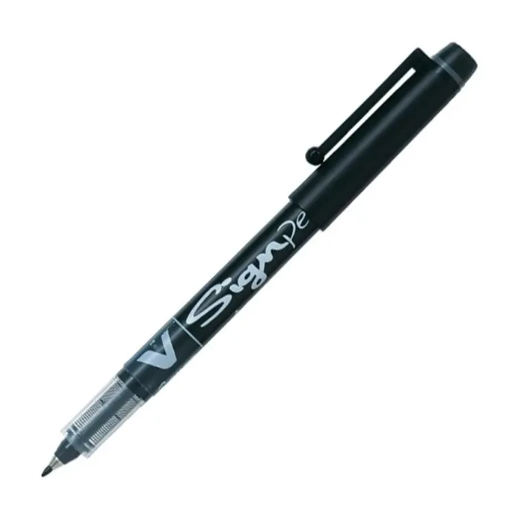 [119268] ROTULADOR PILOT V-SIGN PEN NEGRO
