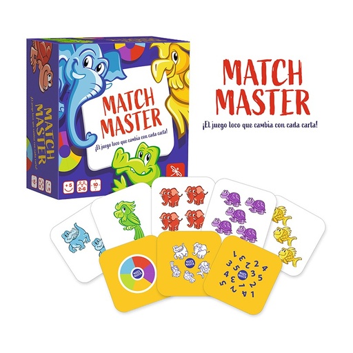 [710533] JUEGO DE ATENCION LUDILO MATCH MASTER