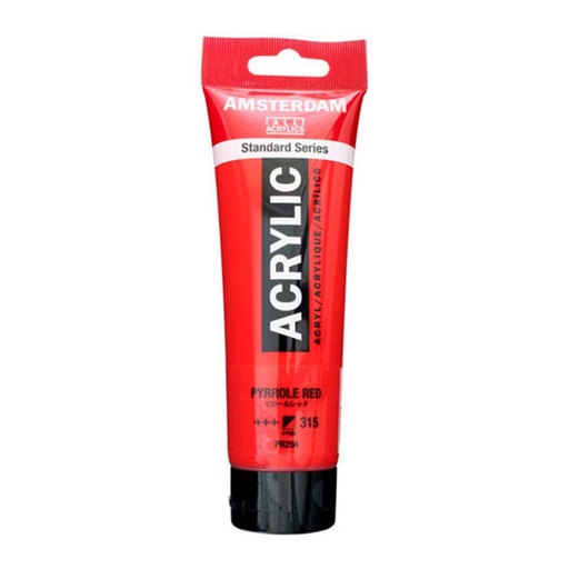 [630753] ACRÍLICO AMSTERDAM 120 ML ROJO PYRROLE