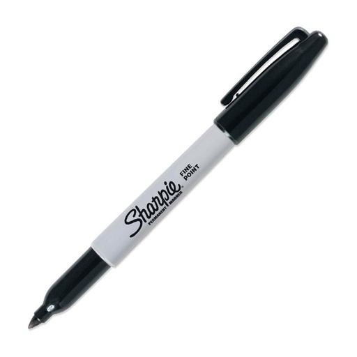 [119471] ROTULADOR SHARPIE MARCADOR PERMANENTE NEGRO PUNTA FINA