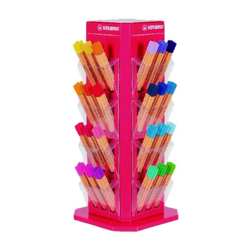 [118612] ROTULADOR STABILO POINT 88 EXPOSITOR ROTATIVO 480 ROTULADORES