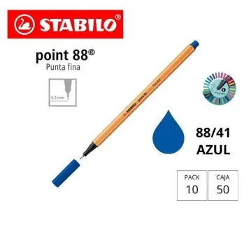 [119901] ROTULADOR STABILO POINT 88 AZUL