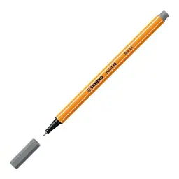 ROTULADOR STABILO POINT 88 GRIS MEDIO  