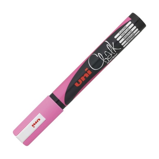 [119232] ROTULADOR UNI CHALK TIZA LÍQUIDA ROSA