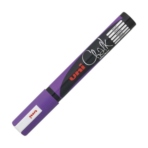 [119234] ROTULADOR UNI CHALK TIZA LÍQUIDA VIOLETA