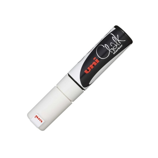 [119244] ROTULADOR UNI CHALK MARCADOR DE TIZA LÍQUIDA 8 MM BLANCO