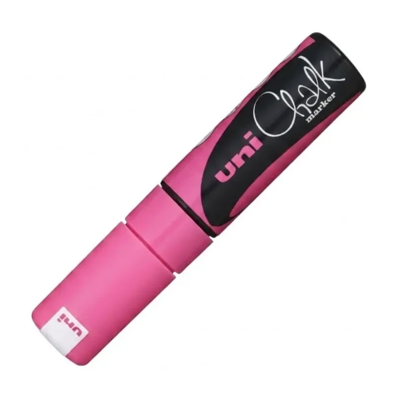 [119240] ROTULADOR UNI CHALK MARCADOR DE TIZA LÍQUIDA 8 MM ROSA