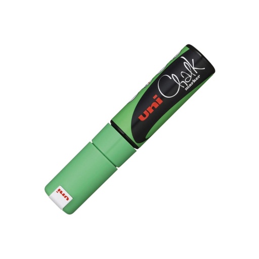 [119239] ROTULADOR UNI CHALK MARCADOR DE TIZA LÍQUIDA 8 MM VERDE