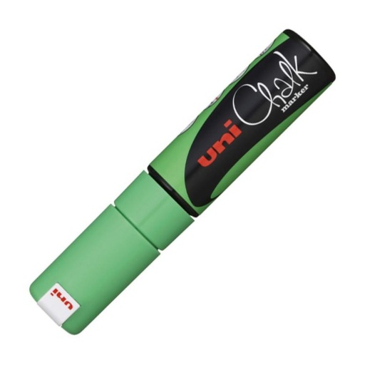 [119239] ROTULADOR UNI CHALK MARCADOR DE TIZA LÍQUIDA 8 MM VERDE