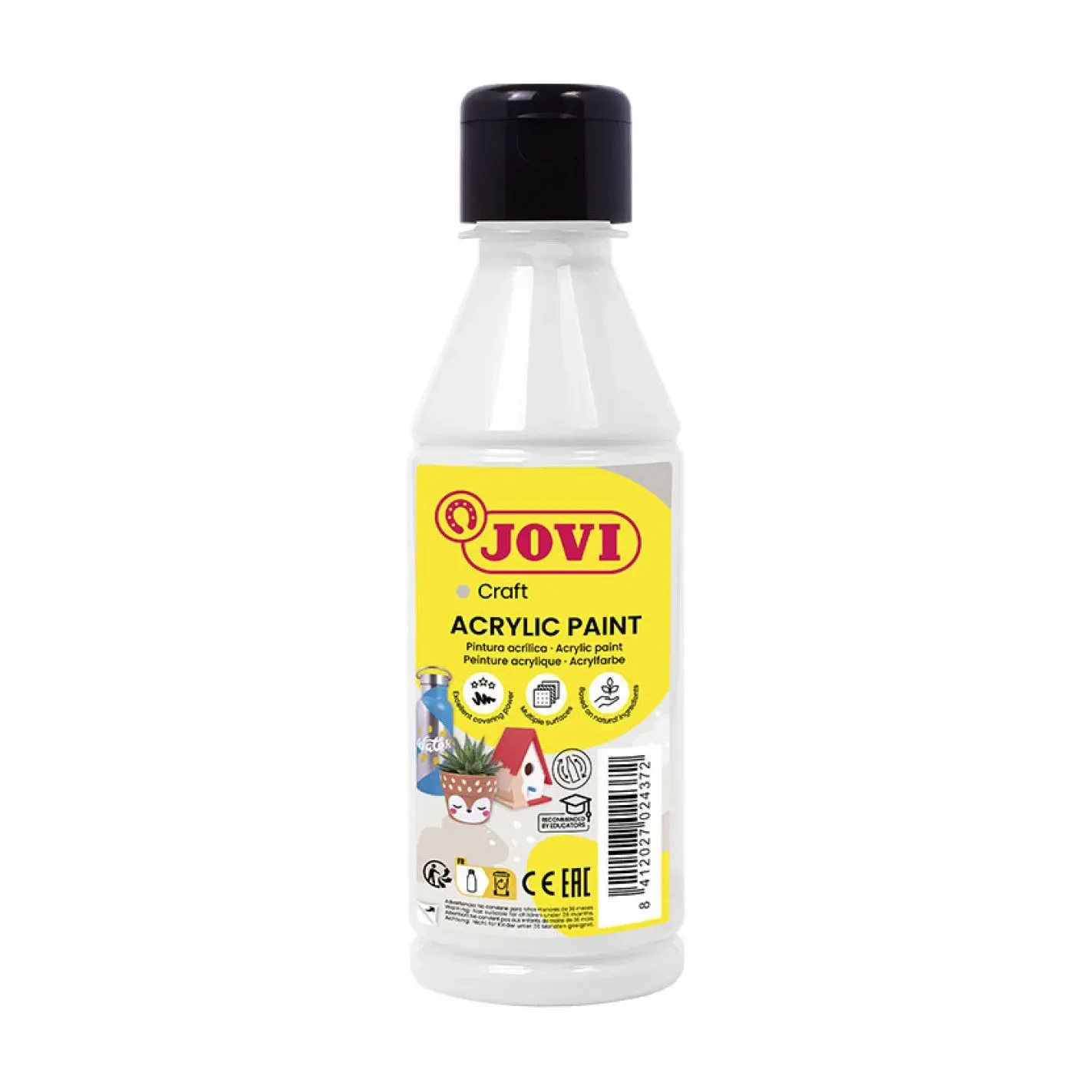 [649460] PINTURA ACRILICA JOVI 250ML BLANCO