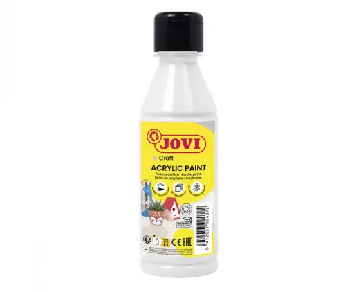 [649460] PINTURA ACRILICA JOVI 250ML BLANCO