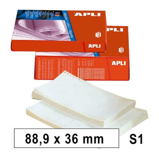 [001285] APLI ETIQUETAS EN CONTINUO 88,9X36,0MM