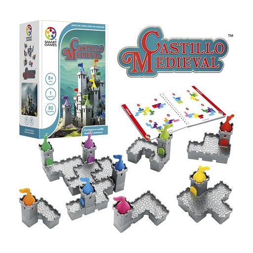 [710546] JUEGO DE LOGICA LUDILO SMART GAMES CASTILLO MEDIEVAL