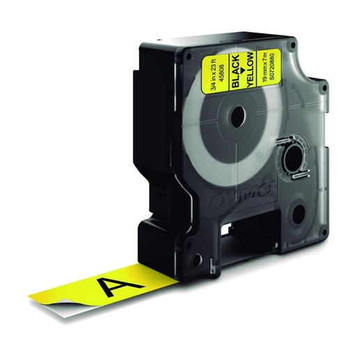 [249936] CINTA DYMO D1 19MM×7M NEGRO/AMARILLO 