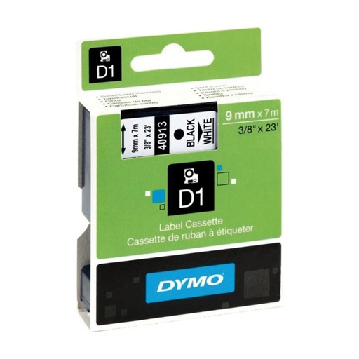 [220293] CINTA DYMO D1 9MM×7M AZUL/BLANCO