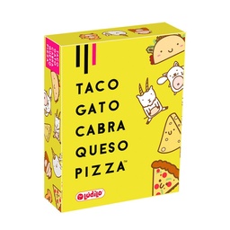 JUEGO DE CARTAS LUDILO TACO, GATO, CABRA, QUESO, PIZZA 