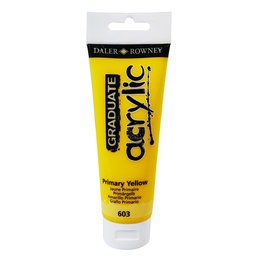 PINTURA ACRÍLICO AMARILLO PRIMARIO 120ML DALER-ROWNEY 