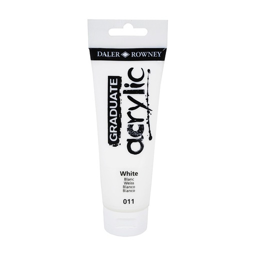 [649082] PINTURA ACRÍLICO BLANCO 120ML DALER-ROWNEY 