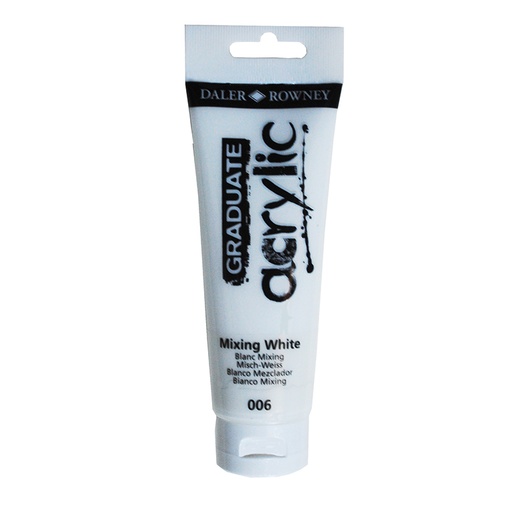 [649081] PINTURA ACRÍLICO BLANCO MEXCLADOR 120ML DALER-ROWNEY 