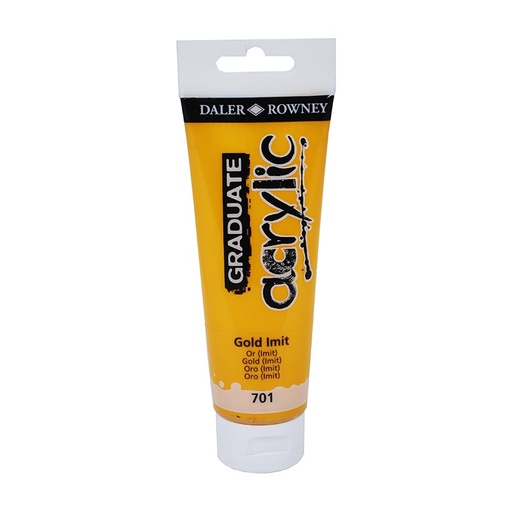[649084] PINTURA ACRÍLICO ORO 120ML DALER-ROWNEY 