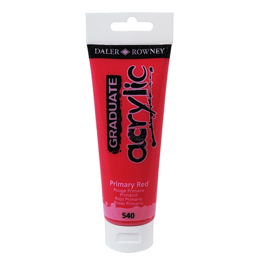 [649072] PINTURA ACRÍLICO ROJO PRIMARIO 120ML DALER-ROWNEY 