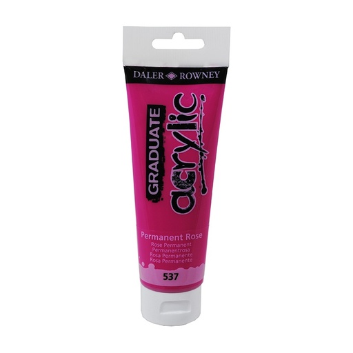 [649073] PINTURA ACRÍLICO ROSA PERMANENTE 120ML DALER-ROWNEY 