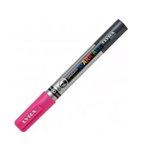 [70100] ROTULADOR ACRÍLICO LYRA MARCADOR 8MM ROSA 