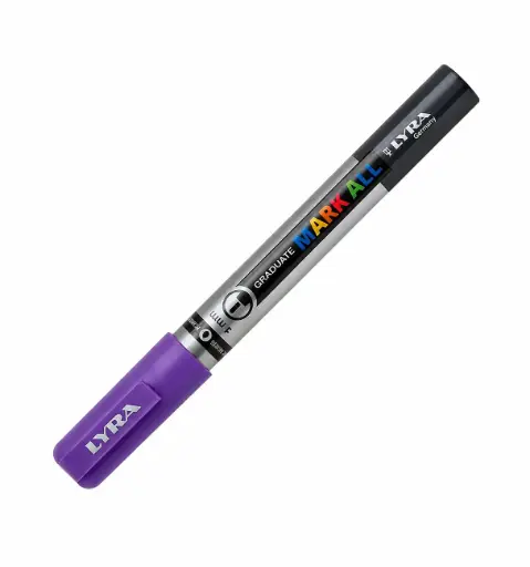 [70104] ROTULADOR ACRÍLICO LYRA MARCADOR 8MM VIOLETA 