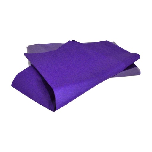 [600173] PAPEL SEDA 50×75CM 18 G VIOLETA MANO 25 HOJAS