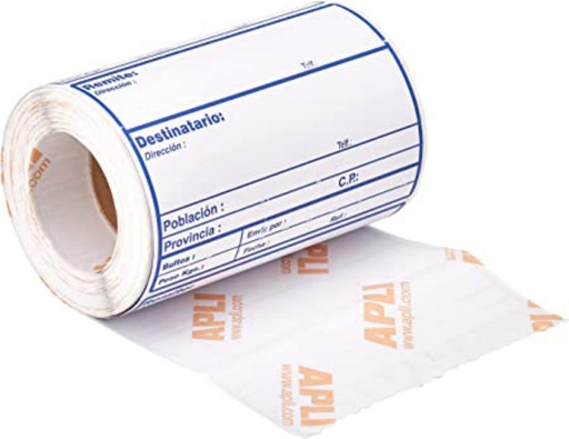 [001270] ROLLO ETIQUETAS APLI ENVÍO 200 UDS