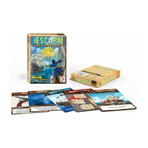 [710468] JUEGO DE CARTAS MERCURIO ESCAPA: DUELO DE PIRATAS