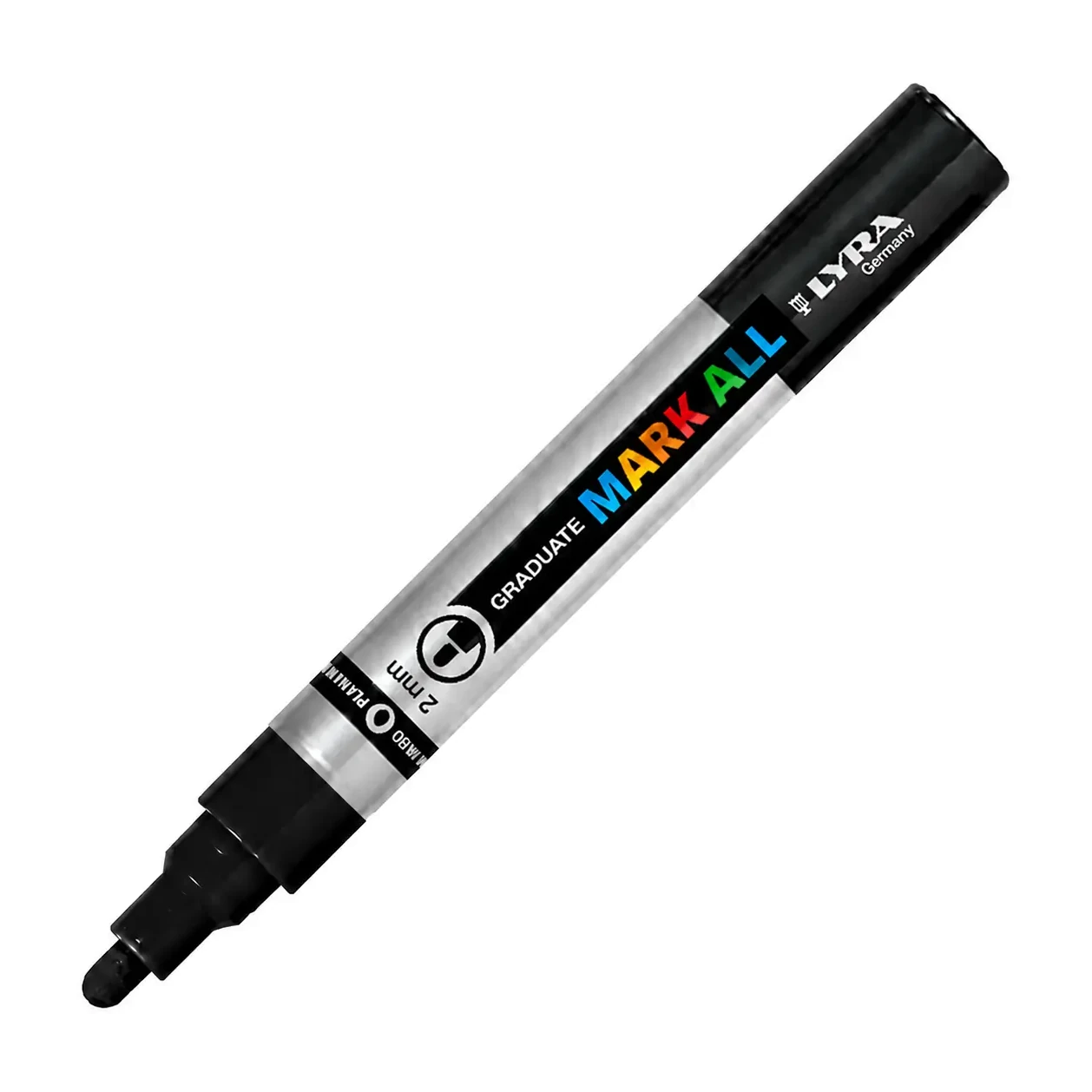 [825878] ROTULADOR ACRÍLICO LYRA 2MM NEGRO GRADUATE MARK ALL