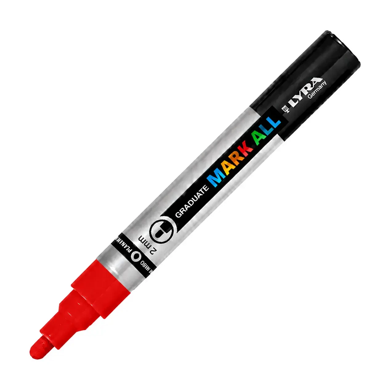 [825879] ROTULADOR ACRÍLICO LYRA 2MM ROJO GRADUATE MARK ALL