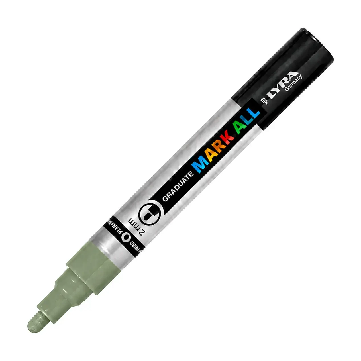 [825882] ROTULADOR ACRÍLICO LYRA 2MM SALVIA GRADUATE MARK ALL LYRA
