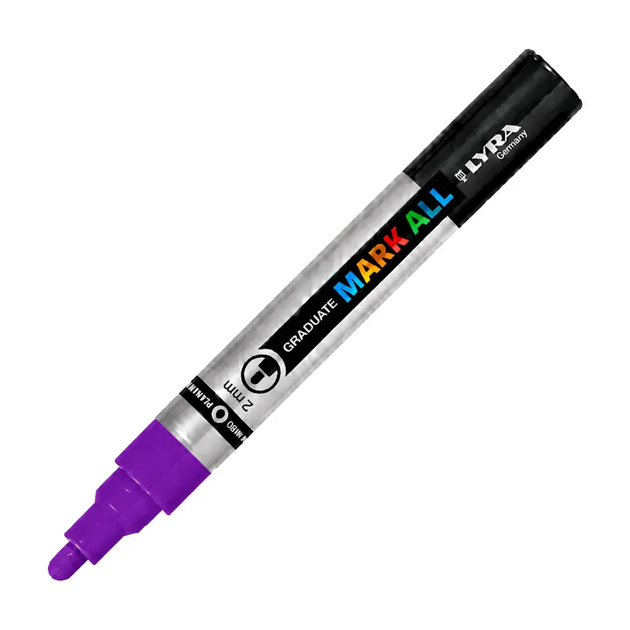 [825884] ROTULADOR ACRÍLICO LYRA 2MM VIOLETA GRADUATE MARK ALL