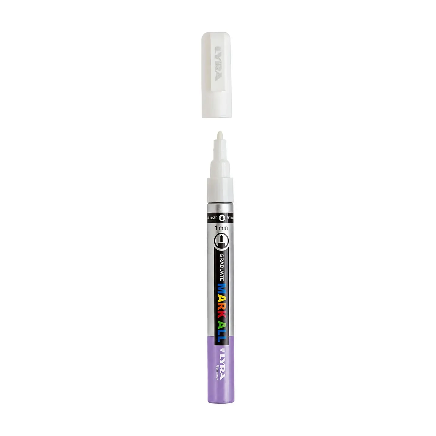 [825885] ROTULADOR ACRÍLICO LYRA 1MM LILA GRADUATE MARK ALL