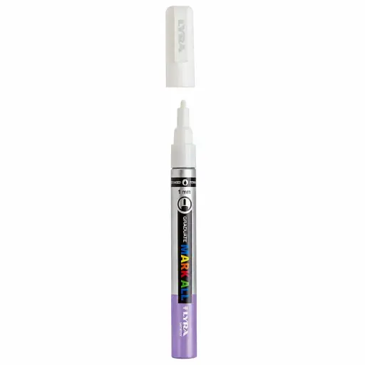 [825885] ROTULADOR ACRÍLICO LYRA 1MM LILA GRADUATE MARK ALL