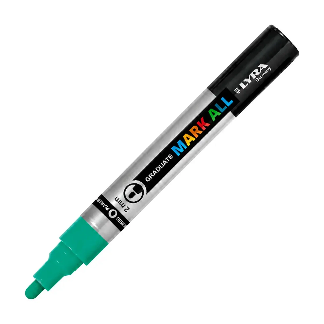 [825886] ROTULADOR ACRÍLICO LYRA 2MM ESMERALDA GRADUATE MARK ALL