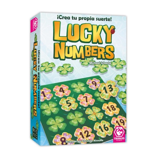 [670555] LUCKY NUMBERS TRANJIS GAMES JUEGO DE ESTRATEGIA FAMILIAR